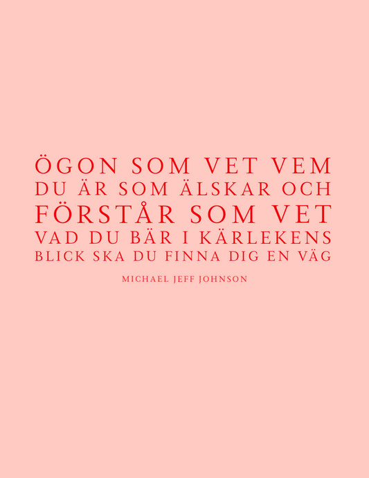 Vykort - Ögon som vet